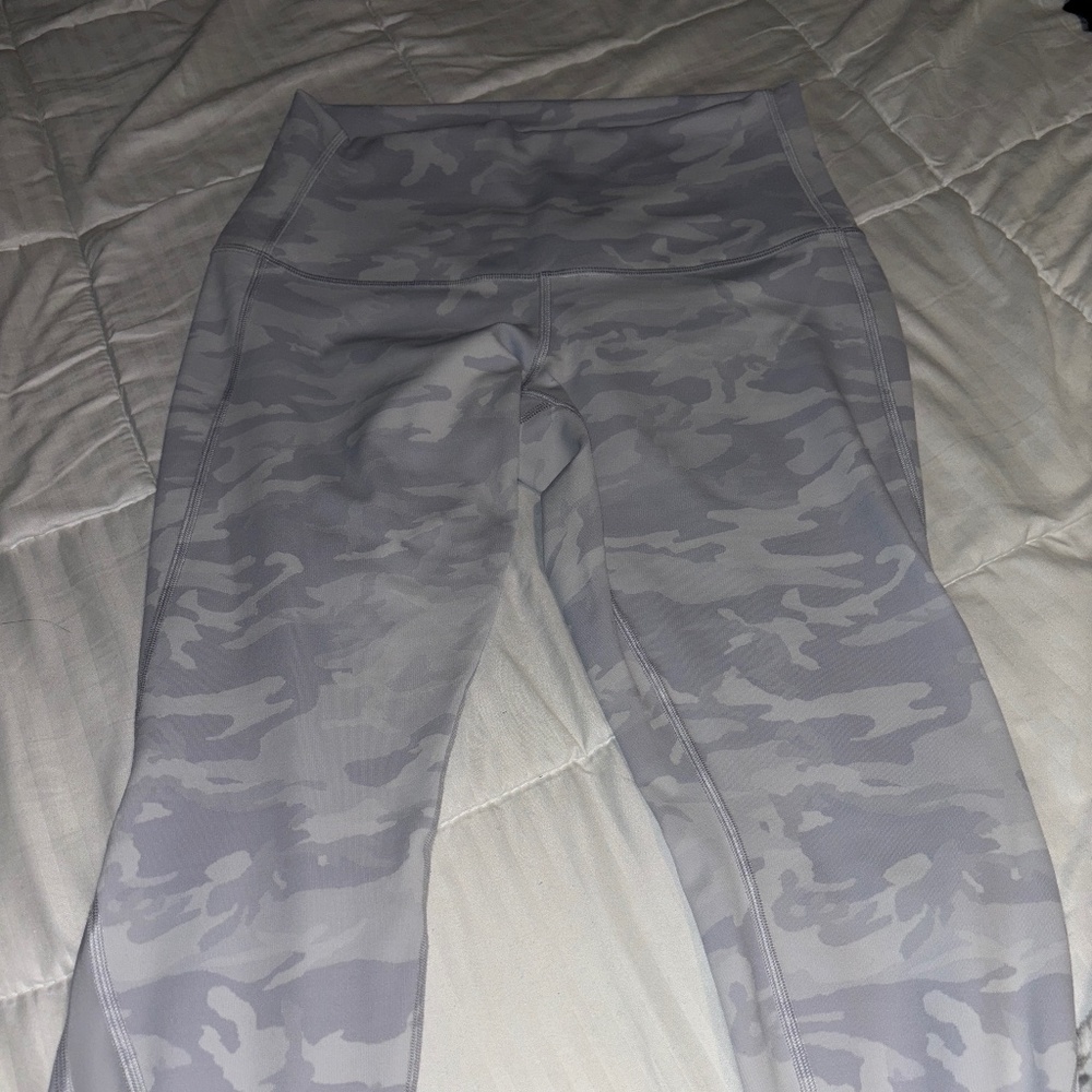 Lululemon Purple Camo Leggings